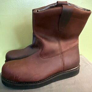 BRAHMA‎ Hutch II Leather Western Work Boots Mens Size 13W 5593743 Steel Toe